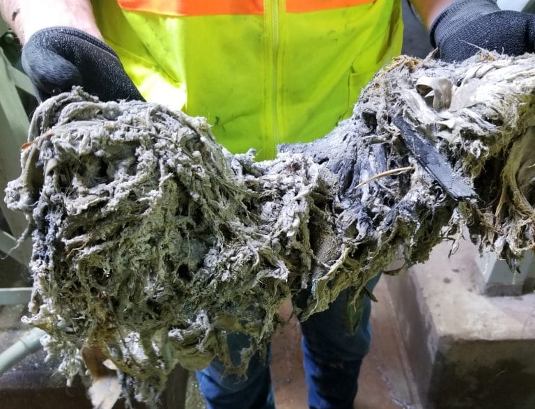 Spring Creek Lift Station Rag Removal